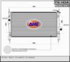 FORD 6C118005CD Radiator, engine cooling
